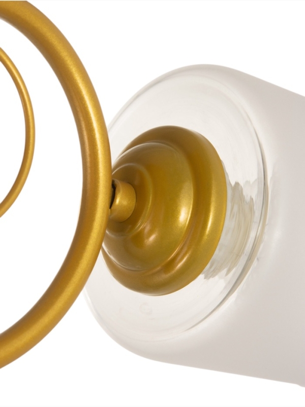 Люстра "Оливия" 2хЕ27 40т золото шампань 40х15х25 см BayerLux