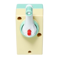 Точилка механическая с контейнером Классика Желтый