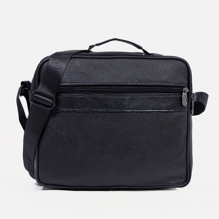 Сумка мужская, цвет чёрный