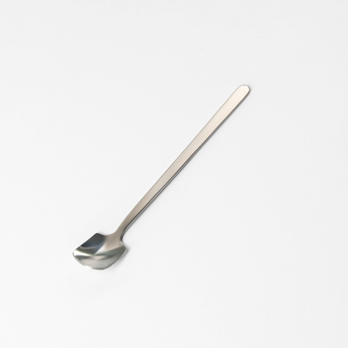 Кружка керамическая с ложкой &laquo;Стильный мишка&raquo;, 320 мл, цвет серебряный