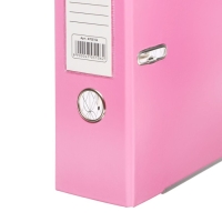 Папка-регистратор А4, 75 мм, Calligrata, ПВХ, тиснение "лен", металлическая окантовка, карман на корешок, собранная, собранная, микс Папка-регистратор А4, 75 мм, Calligrata, ПВХ, тиснение "лен", металлическая окантовка, карман на корешок, собранная, собранная, микс