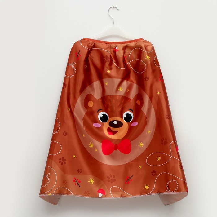 Карнавальный набор &laquo;Лесной мишутка&raquo;: плащ, маска