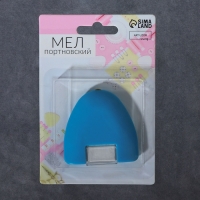 Мел портновский, 6 &times; 6,4 &times; 1,2 см, цвет белый