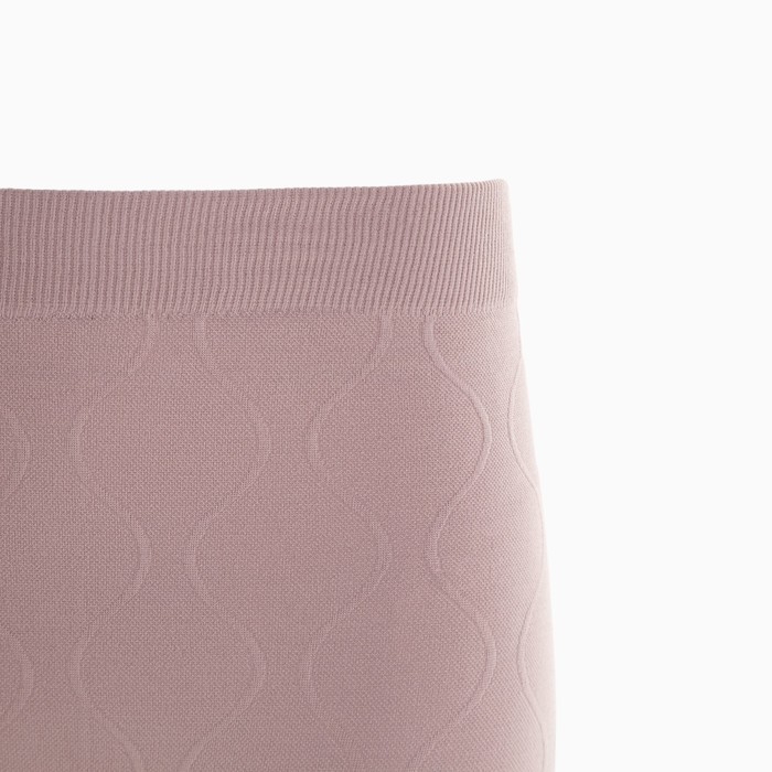 Термобельё женское (лонгслив, леггинсы), цвет кофейный, размер 56 (2XL)