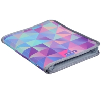 Папка для тетрадей на молнии A5+, 550 мкм, ErichKrause Magic Rhombs, до 150 листов, с рисунком Папка для тетрадей на молнии A5+, 550 мкм, ErichKrause Magic Rhombs, до 150 листов, с рисунком