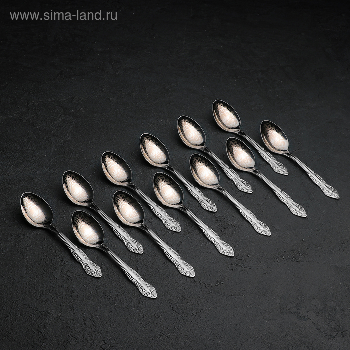 Набор столовых приборов &laquo;Славянка&raquo;, 36 предметов, декоративная коробка