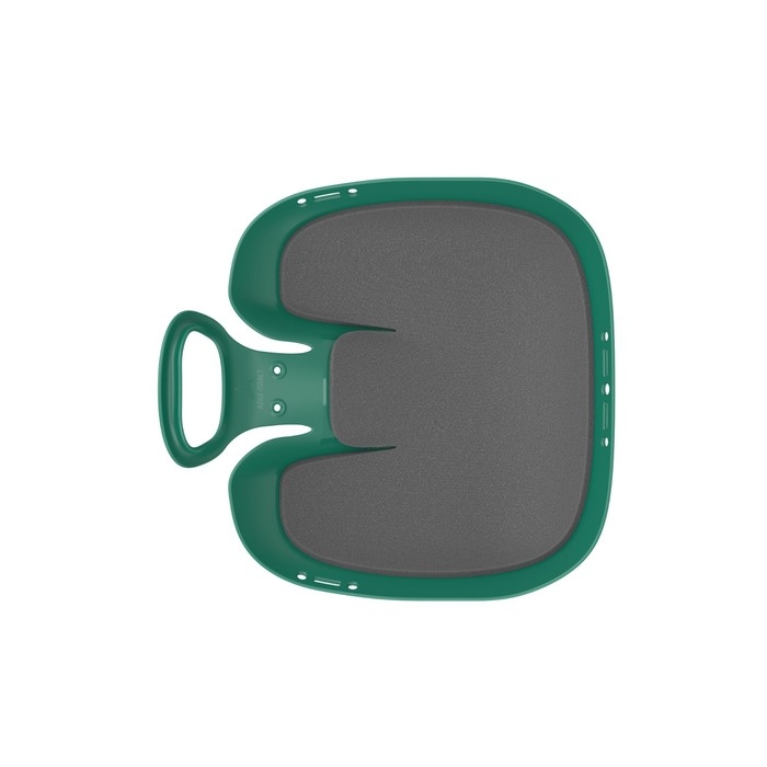 Санки-ледянки &laquo;Вираж&raquo;, с мягкой сидушкой, 39&times;37&times;14 см, МИКС