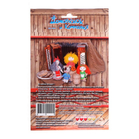 Набор для изготовления игрушки из льна и хлопка с волосами из пряжи &laquo;Баба Яга&raquo;, 21 см