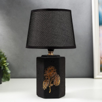 Лампа настольная 21194/1 E14 40Вт черный 20х20х32 см RISALUX