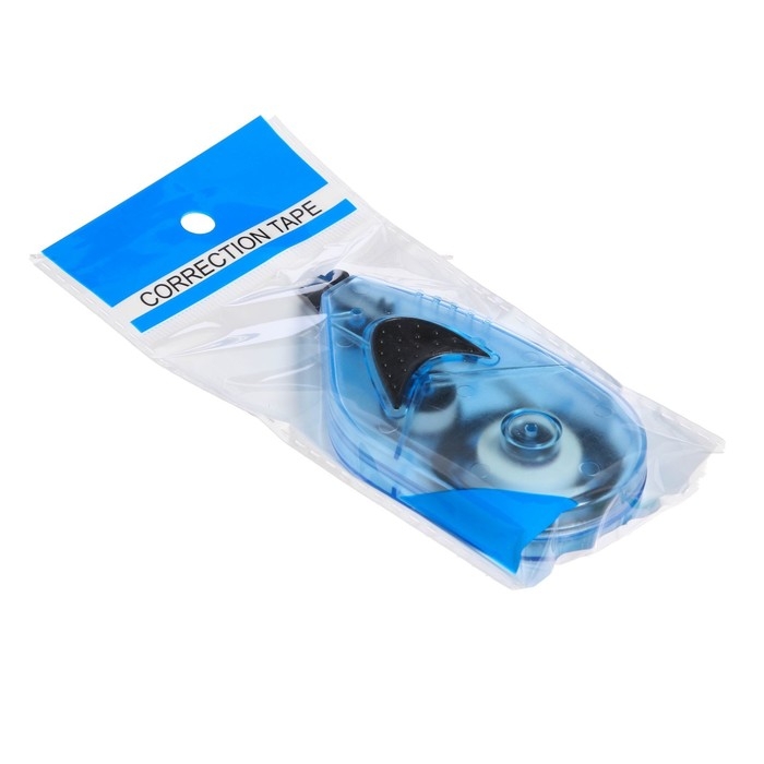 Корректор-лента, 5 м х 5 мм, с держателем, блистер, европодвес, корпус МИКС