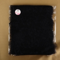 Кружево реснички, 175 мм × 3 ± 0,5 м, цвет чёрный Кружево реснички, 175 мм × 3 ± 0,5 м, цвет чёрный