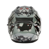 Шлем интеграл с двумя визорами, размер L (59-60), модель BLD-M67E, черно-серый