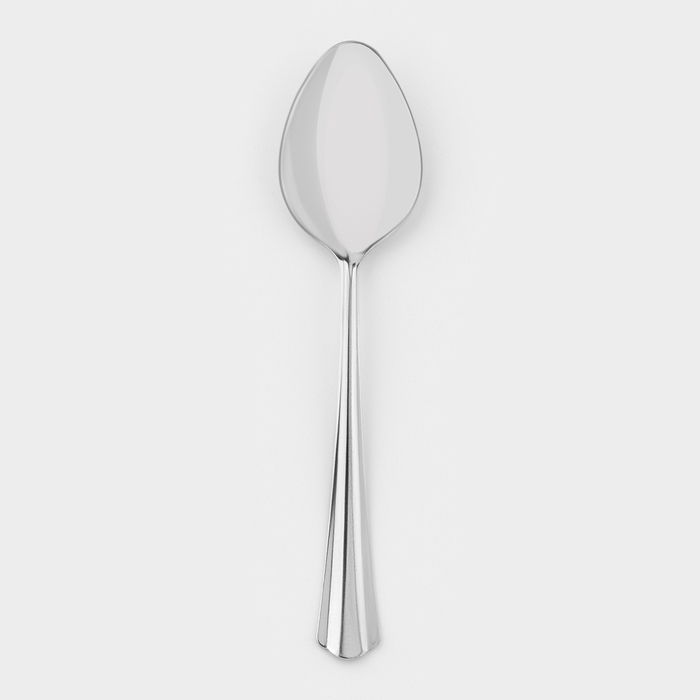 Ложка столовая «Новинка», длина 19,8 см, толщина 1,2 мм, упрощённой обработки, цвет серебряный Ложка столовая «Новинка», длина 19,8 см, толщина 1,2 мм, упрощённой обработки, цвет серебряный