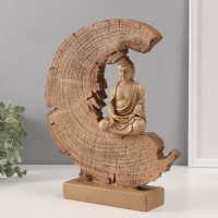 Сувенир полистоун "Будда - Мудра Дхьяна - медитация в разрезе дерева" 6,5х27х27 см Сувенир полистоун "Будда - Мудра Дхьяна - медитация в разрезе дерева" 6,5х27х27 см