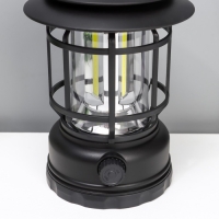 Ночник "Фонарь" LED 5Вт USB АКБ диммер черный 11,5х11,5х16,5 см RISALUX Ночник "Фонарь" LED 5Вт USB АКБ диммер черный 11,5х11,5х16,5 см RISALUX