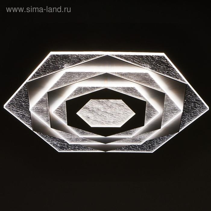 Светильник c ПДУ 69527/1 LED 115Вт диммер белый 44х50х6,5 см BayerLux