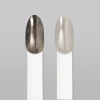 Втирка для ногтей, с аппликатором, цвет голография