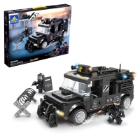 Конструктор Спецназ &laquo;Броневик&raquo;, инерция, 403 детали