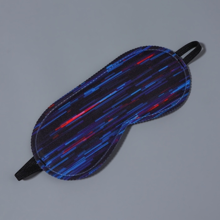 Маска для сна &laquo;No signal&raquo;, 19 &times; 8,5 см, резинка одинарная, рисунок МИКС