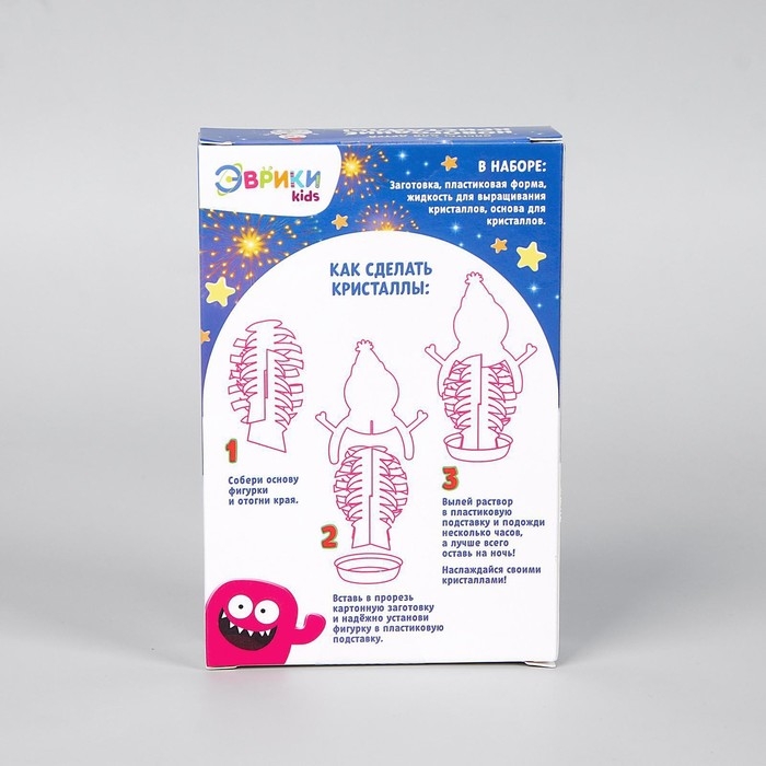 Набор для опытов «Чудесные кристаллы», снеговик Набор для опытов «Чудесные кристаллы», снеговик