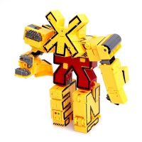 Набор роботов &laquo;Алфавит&raquo;, трансформируются, 7 штук, собираются в 1 робота