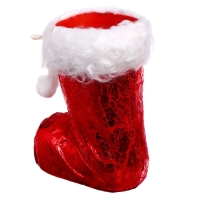 Конфетница &laquo;Сапожок&raquo;, цвет красный