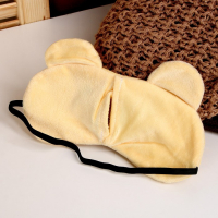 Подголовник &laquo;Мишка&raquo; с маской для сна