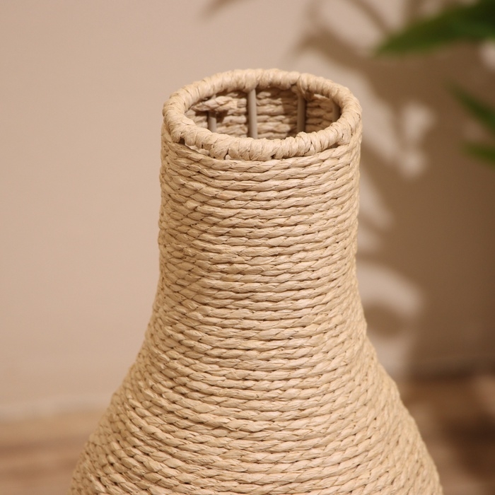 Ваза плетёная, напольная 16х16х49 см Ваза плетёная, напольная 16х16х49 см