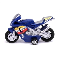 Мотоцикл инерционный «Спортбайк», цвет МИКС Мотоцикл инерционный «Спортбайк», цвет МИКС