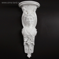 Консоль "Женщина" белая 72см