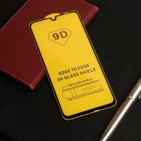 Защитное стекло 9D Luazon для Honor 10 lite, полный клей, 0.33 мм, 9Н, черное Защитное стекло 9D Luazon для Honor 10 lite, полный клей, 0.33 мм, 9Н, черное