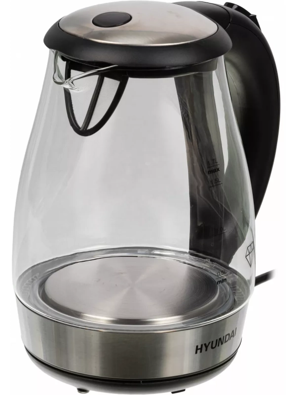 Чайник HYK-G2030 1.7л. 2200Вт черный