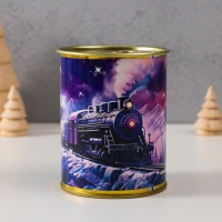 Подарочные носки в банке &laquo;На пути к успеху&raquo;, (внутри ароматизированные носки мужские, цвет чёрный), кола