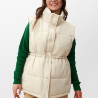 Жилет женский демисезонный MIST, размер L, молочный