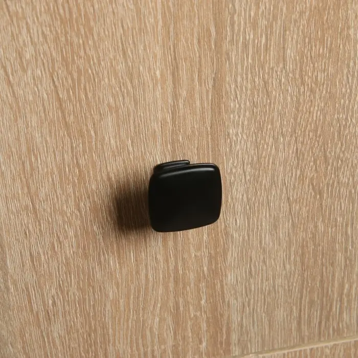 Ручка кнопка ТУНДРА РК112BL (MK112BL), черная