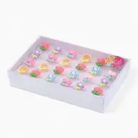 Кольцо &laquo;Выбражулька&raquo; цветы, форма МИКС, цветное, безразмерное