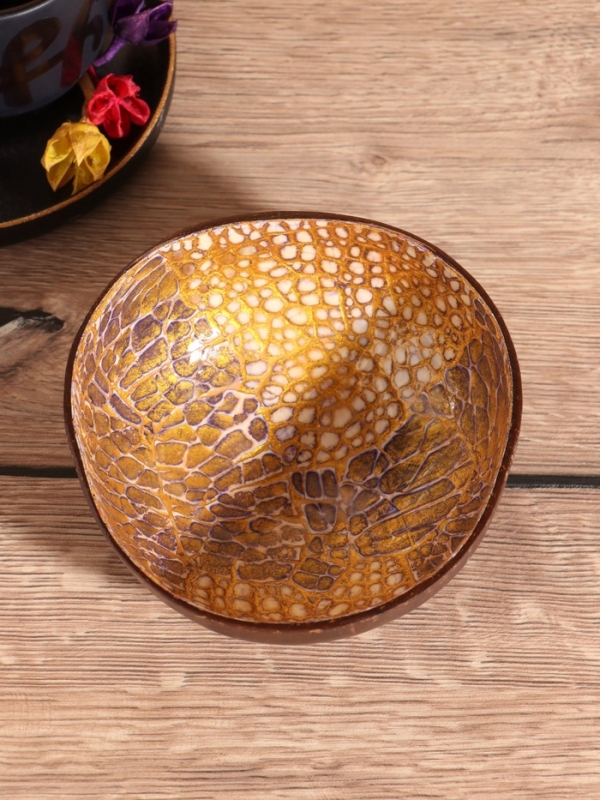 Чаша "Космос" 14х14х6 см, кокос