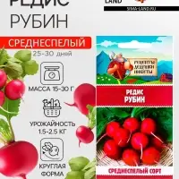 Семена Редис "Рубин", 1 г