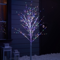 Светодиодное дерево &laquo;Яркие светлячки&raquo; 1.5 м, 300 LED, постоянное свечение, 220 В, свечение мульти