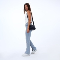 Сумка женская на молнии, цвет синий Сумка женская на молнии, цвет синий