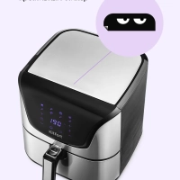 Аэрогриль с поддоном для фри КТ-2232 - 5.4 л - 1700Вт