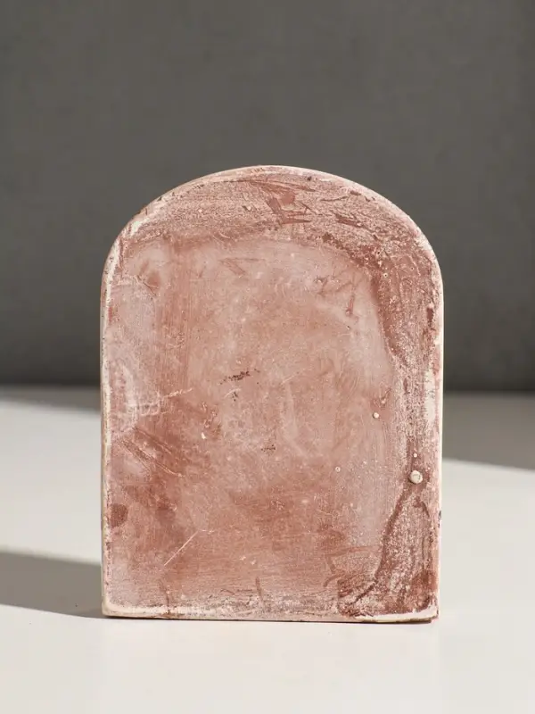 Икона с подвесом "Святая троица", размер 12х9х2 см, гипс, роспись