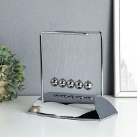 Маятник металл "Хром" 19х19х10 см