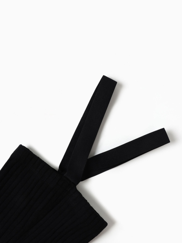 Колготки детские с лямками MINAKU, цв.черный, рост 74-80