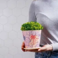 Горшок для цветов Доляна &laquo;Жарден&raquo;, 800 мл, цвет бежевый