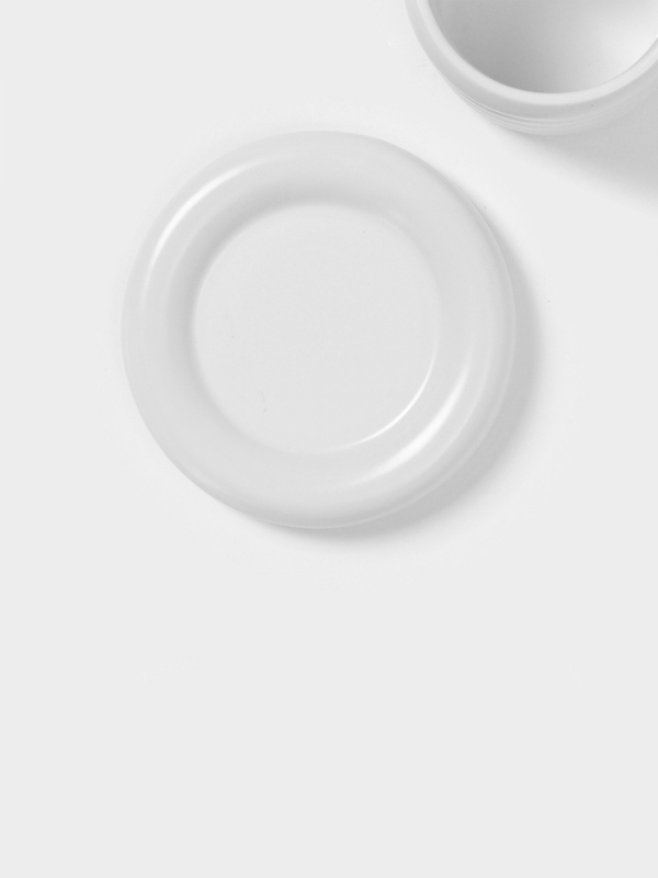 Чайная пара Доляна &laquo;Зефир&raquo;, 350 мл, керамика, белая