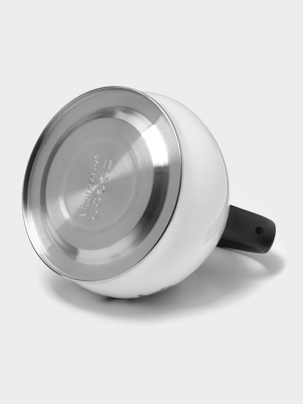 Чайник со свистком из нержавеющей стали Доляна Magic forest, 3 л, с индикатором нагрева, индукция