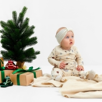 Костюм (джемпер и брюки) Крошка Я "Новогодние игрушки", рост 86-92 см Костюм (джемпер и брюки) Крошка Я "Новогодние игрушки", рост 86-92 см