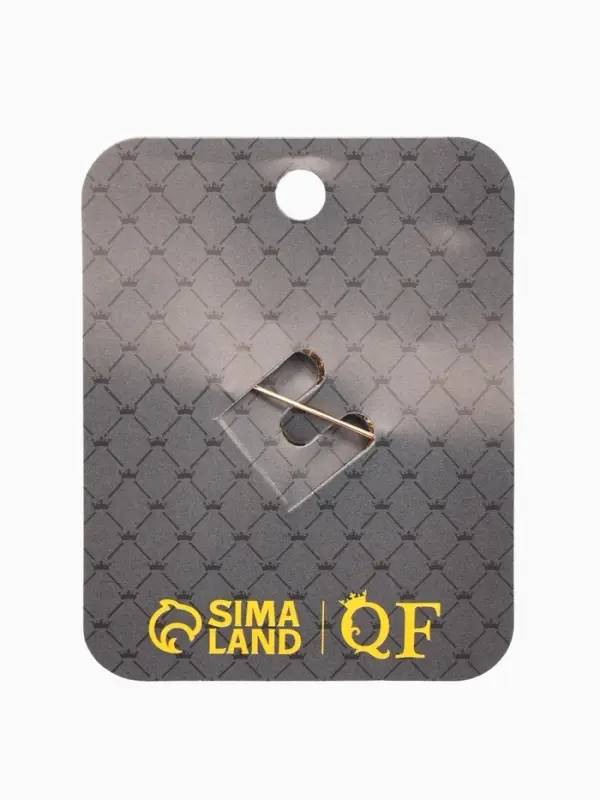 Брошь "Цветок лилии", цвет золото