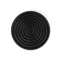 Ручка-кнопка CAPPIO PK111, d=38 мм, пластик, цвет черный